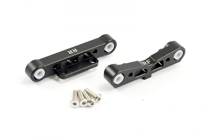 (image for) ARRMA REAR ALU LOWER SUS. MOUNTS-KRA/OUT/SEN/TYP