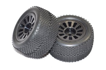(image for) FTX COLT BUGGY WHEEL/TYRE SET 2SETS - WHITE