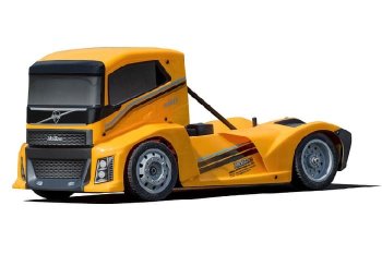 (image for) HOBAO HYPER EPX 1/10 RC CAB TRUCK ROLLER - YELLOW BODY