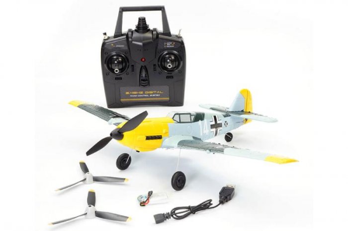 (image for) Volantex Messerschmitt BF109 400MM Brushed Gyro EPP RTF RC Plane