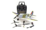 (image for) Τηλεκατευθυνόμενα Αεροπλάνα Spitfire 4CH 400MM W/Gyro EPP RTF
