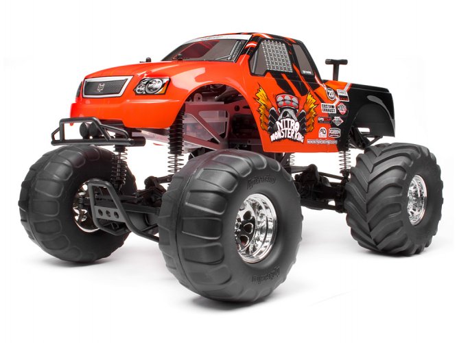 (image for) HPI Nitro Monster King Truck - RTR, Radio Remote Control Cars
