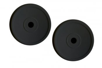 (image for) HoBao 1/8 Dish Buggy Wheels (2) - Black