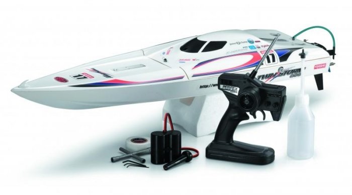 (image for) Kyosho Boat,Twin Storm 800 FRP,Ready Set,GP/Nitro RC Boats