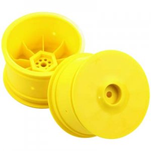 (image for) WHEEL RIM REAR: 14mm HEX YELLOW