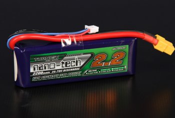 (image for) Turnigy nano-tech 2200mah 2S 35~70C Lipo Pack