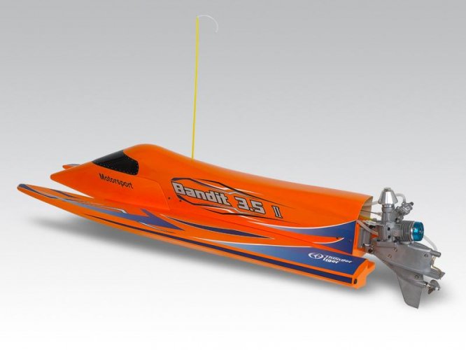 (image for) Nitro Powered RC Boat - BANDIT 3,5cc II