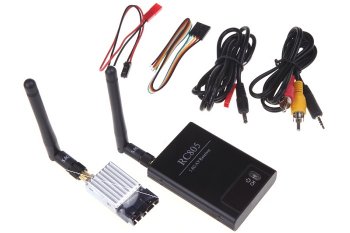 (image for) 5.8G FPV 200mW AV Wireless Transmitter TX 5.8GHz Rx Receiver TS3