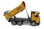 (image for) HUINA RC TIPPER DUMPTRUCK 2.4G 10CH W/DIE CAST CAB, DUMP BED