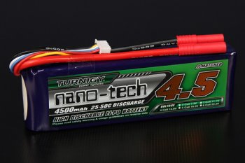 (image for) Turnigy nano-tech 4500mah 4S 25~50C Lipo Pack