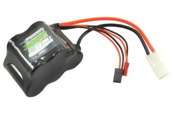 (image for) Voltz 3000mah 6.0v Sub-C Receiver Hump Battery Pack