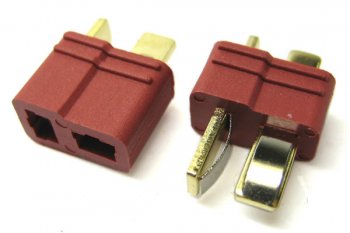 (image for) Etronix Deans Plug with Grips (1 Male/1 Female)