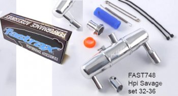(image for) Fastrax Εξάτμιση για Savage - Fast748