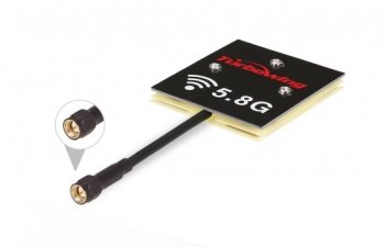 (image for) Turbowing 5.8G 14dBi Panel Antenna Flat Receiver Antenna SMA Mal