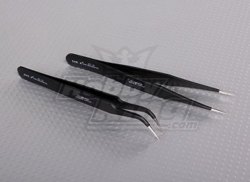 (image for) Hard Steel Tweezer Set