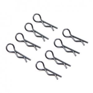 (image for) SMALL BODY CLIPS (8) - Μαύρες (Αξεσουάρ - Κοπίλιες)
