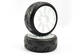 (image for) Λάστιχα Ζανταρισμένα Fastrax 'Hawk' για 1/8 On-Road - Rally Game