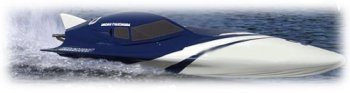 (image for) AquaCraft V24 Gas Vee RTR RC Boat