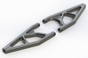 (image for) ARRMA REAR UPPER SUSPENSION ARMS (2) NERO