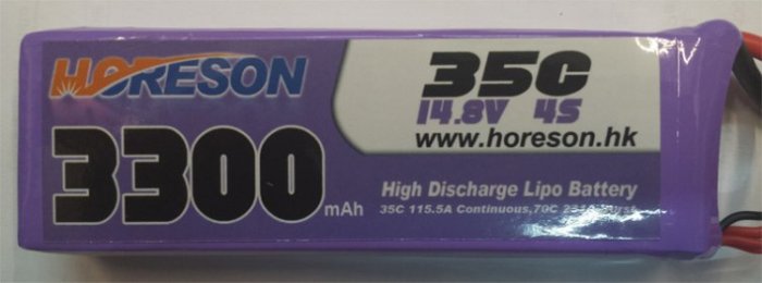 (image for) Horeson 3300mAh 4S 35C LiPo Battery