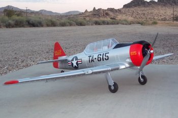 (image for) Dynam RC Aircraft, AT-6 Texan ARTF 1370mm w/o TX/RX/Battery
