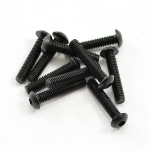 (image for) HOBAO M3X15MM HEX SOCKET BUTTON HEAD SCREWS