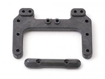 (image for) FT Rear Chassis Brace - Front Hinge Pin Brace - carbon