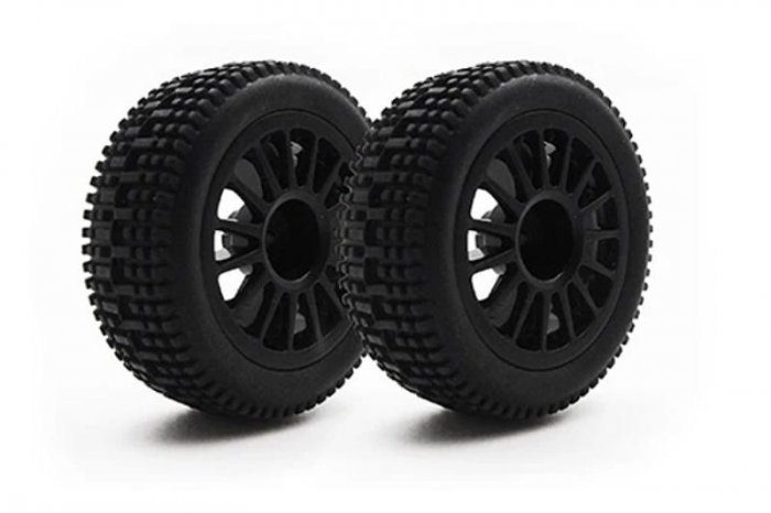 (image for) CARISMA GT24I20 REAR WHEEL & TYRE SET (PAIR)