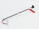 CHRONOS CX100 TAILBOOM,FINS & MOTOR SET (RED) (image for) CHRONOS CX100 TAILBOOM,FINS & MOTOR SET (RED)