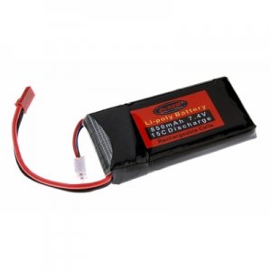 (image for) DYNAM 7.4V 850MAH 15C LIPO BATTERY (MINI P51D)