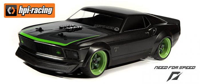 (image for) HPI RTR Sprint 2 Sport with 1969 Ford Mustang RTR-X RC Car