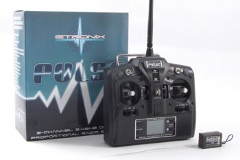 (image for) Etronix Pulse EX3GPro 3-channel 2.4ghz DSSS Digital Proportional
