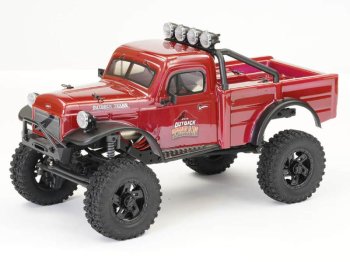 (image for) FTX OUTBACK MINI X TEXAN 1:18 TRAIL READY-TO-RUN RED