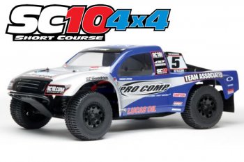 (image for) Team Associated SC10 4x4 RTR Brushless 4WD Short Course Truck wi