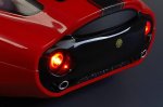 (image for) KILLERBODY ALFA ROMEO TZ3 CORSA 190MM FINISHED BODY RED