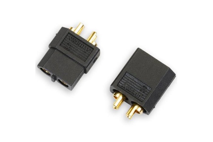 (image for) ETRONIX XT-60 CONNECTOR (MALE/FEMALE) BLACK