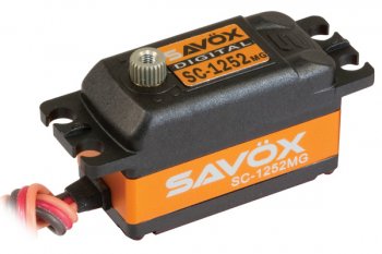 (image for) Savox SC-1252MG Low Profile Coreless Digital Servo