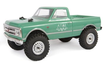 (image for) AXIAL SCX24 1967 Chevrolet C10 4WD 1/24 Truck Brushed RTR, Green