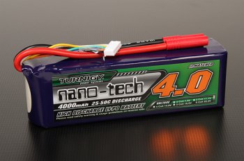 (image for) Turnigy nano-tech 4000mah 6S 25~50C Lipo Pack