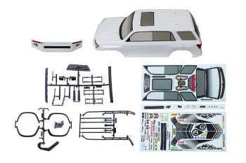 (image for) ELEMENT RC TRAILRUNNER BODY - WHITE WITH ACCESSORIES