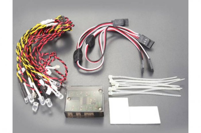 (image for) FASTRAX FLASHING LIGHT KIT MULTIPLE FUNCTIONS 12LED LIGHT