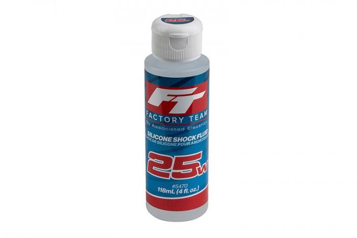 (image for) TEAM ASSOCIATED FT SILICONE SHOCK 25WT (275CST) 4OZ/118ML