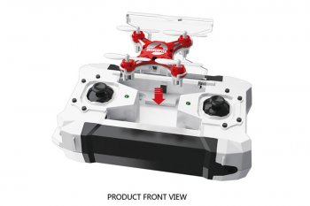 (image for) FUQI TOYS FQ777 MICRO POCKET QUADCOPTER DRONE - BLACK