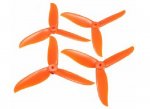 2 Pair T5045C 5 Inch 3 Blade Propeller Orange (image for) 2 Pair T5045C 5 Inch 3 Blade Propeller Orange