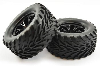(image for) FTX BUGSTA MOUNTED WHEEL/TYRE COMPLETE PAIR - BLACK