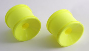 (image for) 1/10 Dish Truck Wheel, front, yellow