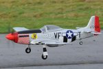 (image for) FMS WWII P-51D Mustang Electric RTF Aircraft with 2.4ghz Radio S