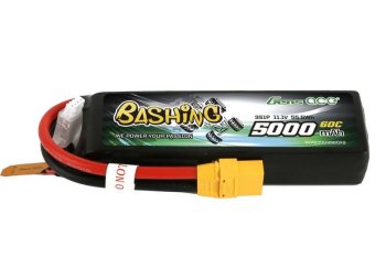 (image for) Gens ace 5000mAh 11.1V 3S1P 60C Lipo Battery Pack with XT90 Plug