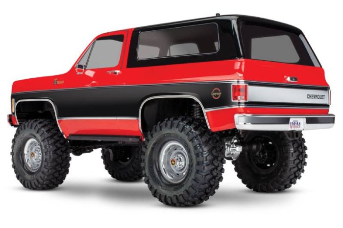 Traxxas TRX-4 Chevy K5 Blazer Crawler XL-5 (no batty/chg), RED - Πατήστε στην εικόνα για να κλείσει