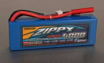 (image for) ZIPPY Flightmax 4000mAh 2S1P 30C hardcase battery pack